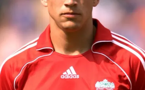 Mark González con la camiseta del Liverpool.