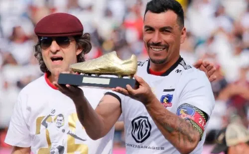 Esteban Paredes, el máximo goleador en torneos chilenos