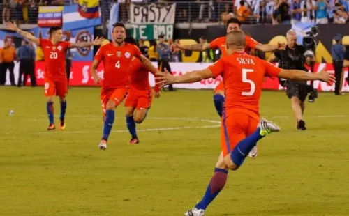 Gato Silva y el penal: gol y título para Chile.