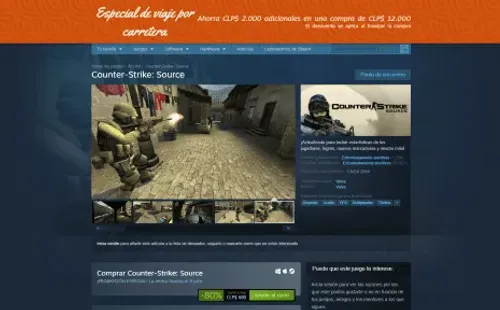 Counter-Strike: Source a 880 pesos