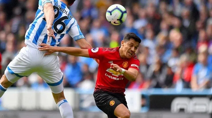 Alexis Sánchez jugó 45 partidos en Manchester United, con cinco goles y nueve asistencias (Agencia Uno)