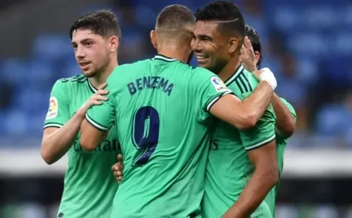 Benzema entregó una asistencia espectacular que significó en el gol de Casemiro. (FOTO: Getty Images)