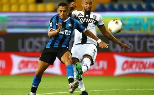Con solo 21 minutos, Alexis ayudó en la remontada de Inter de Milán sobre Parma. (FOTO: Getty Images)