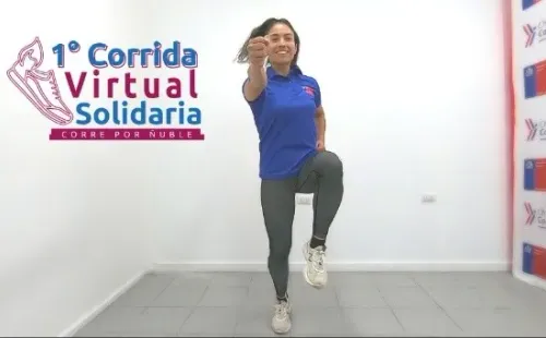“Corre Por Ñuble” se realizará el próximodomingo12 de julioa través de zoom, donde un profesor liderará una rutina de ejercicios que simularán una distancia de 5 kilómetros.