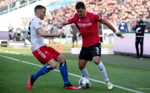 Albornoz jugó durante los últimos seis años en el club alemán, disputando 121 encuentros y marcando solo un gol. (FOTO: Getty Images)
