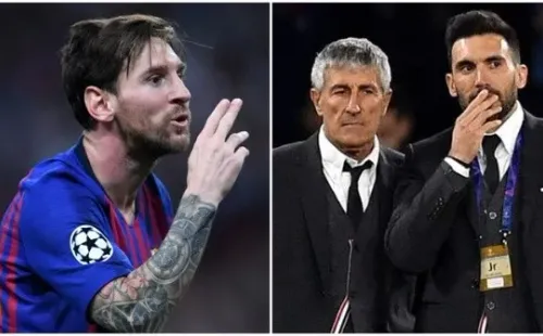 Setién justificó a Messi tras su desprecio a Sarabia, asegurando que las polémicas se agrandan cuando el equipo no consigue victorias.