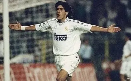 Iván Zamorano se consolidó como uno de los mejores delanteros que haya pasado por el Real Madrid. Foto: Real Madrid