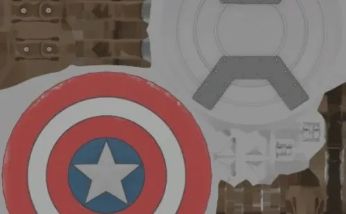El escudo del Capitán América en los archivos tras la nueva actualización de Fortnite.