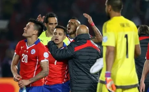 Sampaoli y Chile campeón de Copa América 2015.