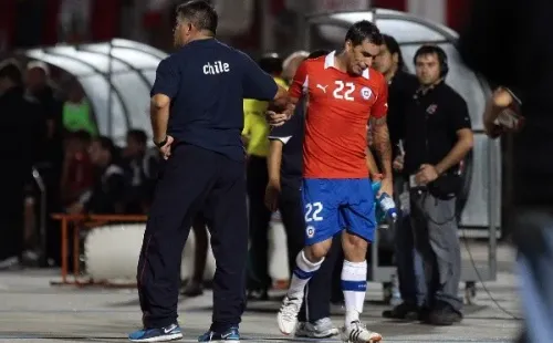 Bichi y Paredes en la selección.