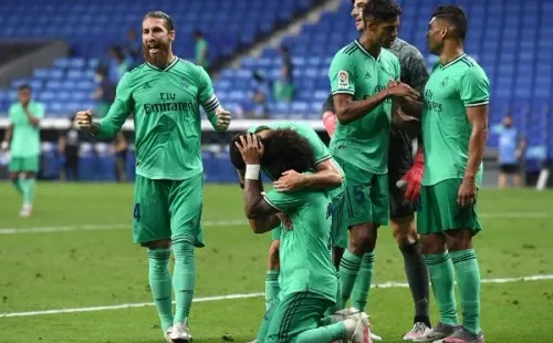 El Real Madrid ganó a penas en la última fecha al Espanyol con gol de Casemiro. A pesar de no arrazar, los dirigidos por Zinedine Zidane están cada vez más cerca de un nuevo trofeo. (Foto: Getty)