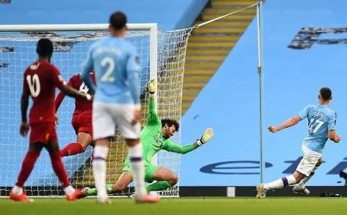 Manchester City contra Liverpool.