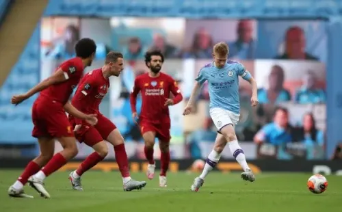 Manchester City versus Liverpool.