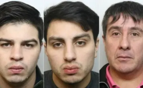 Nicolás Carrasco, de 26 años, Alexis Carrasco, de 25 y Joel Ureta, de 42 años.