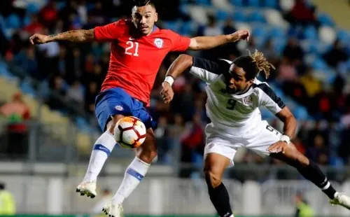 Lorenzo Reyes ante Costa Rica (Agencia Uno)