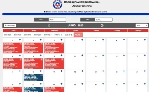 Los jugadores podrán acceder a toda la programación de sus trabajos cuando integren la Roja