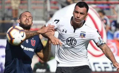 Esteban Paredes suma 216 goles en campeonatos nacionales y es el máximo artillero de la historia (Agencia Uno)