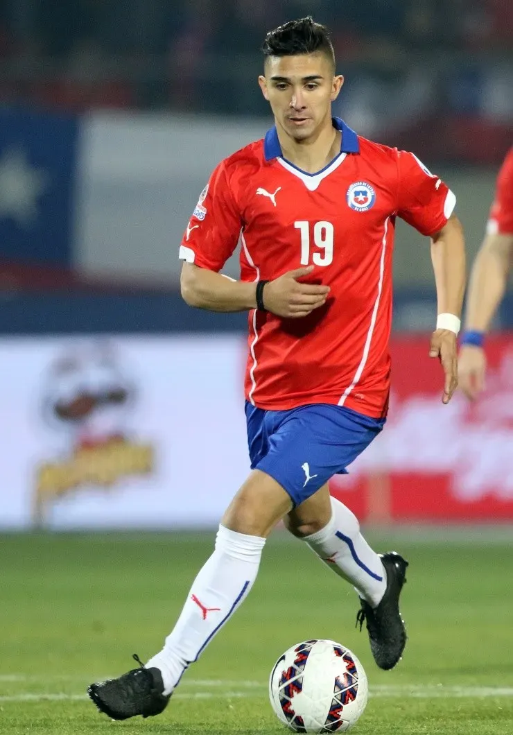 Felipe Gutiérrez actuó en semifinales ante Perú en la Copa América 2015 (Agencia Uno)