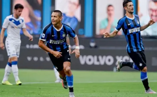 Con el penal marcado ante Brescia, Alexis dejó atrás una larga sequia goleadora y se posiciona en el once ideal del Inter. (Foto: Getty)