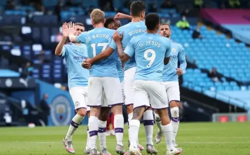Los jugadores del City tuvieron una increíble presentación ante el campeón inglés en la última fecha, algo que buscarán repetir este domingo. (Foto: Getty)