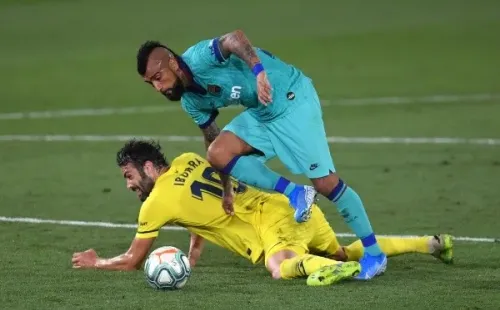 Vidal erró un gol solo y anularon una anotación a Messi, porque le cobraron fuera de juego. (FOTO: Getty Images)