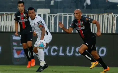 El último partido oficial de Paredes fue ante Palestino, por el Campeonato Nacional. (FOTO: Agencia Uno)