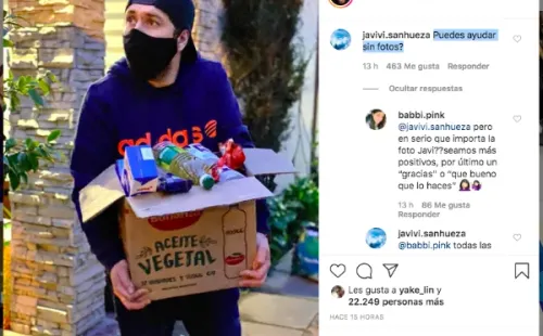 La publicación de Karol Lucero.