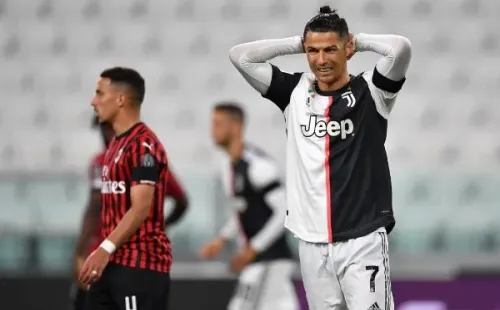 El Milan frena a la Juve y Cristiano Ronaldo.