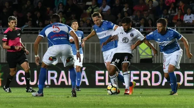 Nicolás Maturana solo tiene una aparición en la banca desde su regreso a Colo Colo en 2019 (Agencia Uno)
