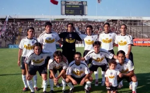 Claudio Bravo en el Colo Colo 2005, poco antes de comenzar su despegue definitivo.