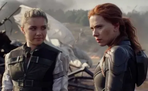 Scarlett Johansson y Florence Pugh no se quedarán cortas en cuanto a las escenas de acción que tendrán en “Black Widow”.