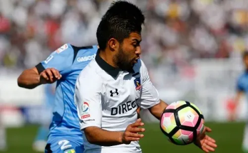 Nicolás Maturana llegó a Colo Colo a mediados de 2017, solo ha jugado en 21 ocasiones y registra un solo gol. (FOTO: Agencia Uno)