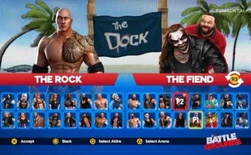 El roster que traería WWE 2K Battlegrounds