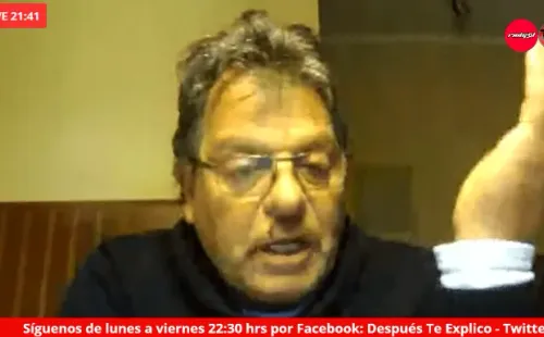 Jorge Garcés conversó vía remota con Después te Explico en RedGol