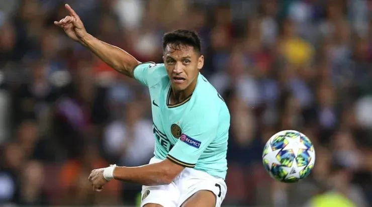 Alexis Sánchez acumula dos goles y cuatro asistencias en 21 partidos con la camiseta del Inter (Agencia Uno)