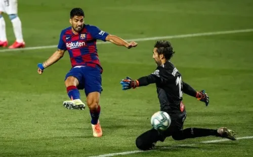 Suárez marcó el único gol del partido. (FOTO: Getty Images)