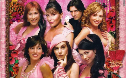 El afiche de la teleserie “Brujas”.
