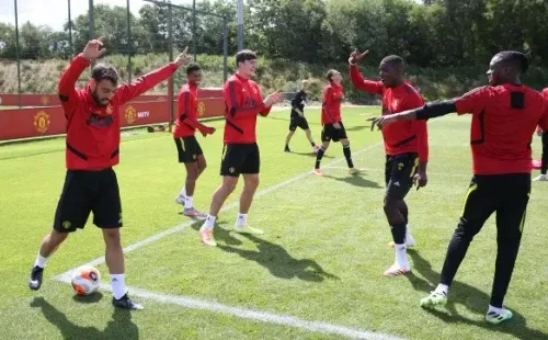 En Manchester son pura alegría con el buen momento que vive el equipo y coincide con la llegada de Bruno Fernandes. (Foto: Getty)