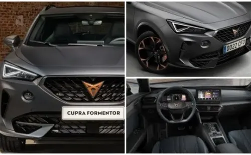 Arturo Vidal y el plantel del Barcelona podrán recibir el Cupra Formentor con diseño personalizado.