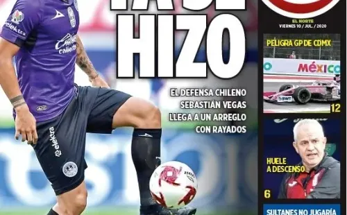 Portada de Cancha, medio mexicano