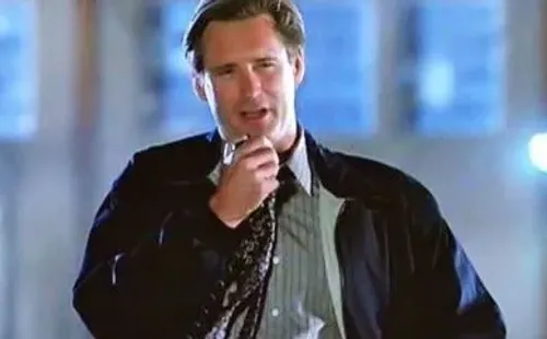 El actor Bill Pullman personificó al presidente Thomas Whitmore en Día de la Independencia.