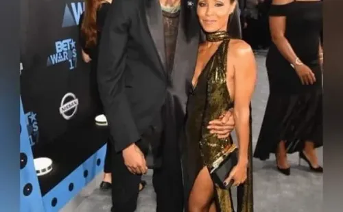 August Alsina y la esposa de Will Smith, Jada Pinkett.