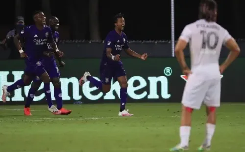 Nani fue la gran figura en el clásico entre Orlando e Inter de Miami. (Foto: Getty)