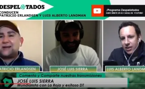 Coto Sierra en el programa Despelotados (Pantallazo)