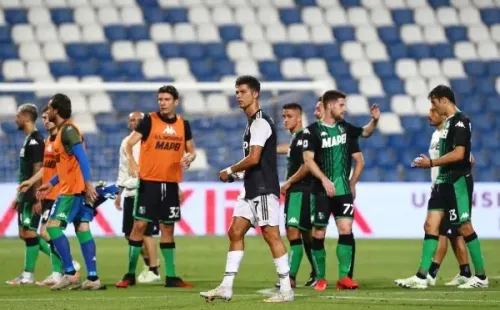 Juventus deja dos puntos ante el Sassuolo.