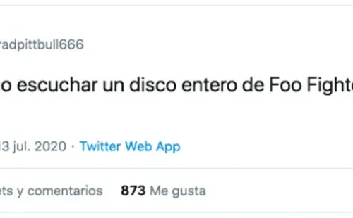 El lapidario mensaje que Andrés Calamaro le dedicó a Foo Fighters.