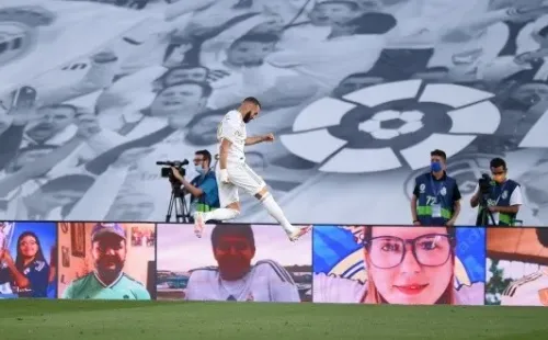 Benzema celebra su tanto (Getty Images)