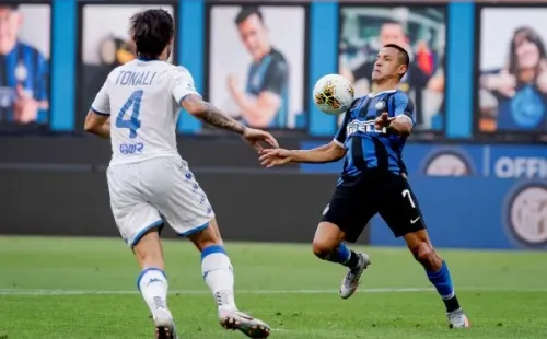 Alexis Sánchez vive un gran momento y es el responsable de la remontada del Inter de Milán en la tabla de posiciones. Foto: Getty Images