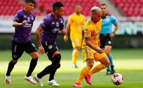 Eduardo Vargas ante el Mazatlán (Getty Images)