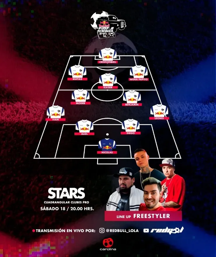 Con Kaiser y Cristofebril, Freestyler quiere pasar a la final del Red Bull Lola 12.